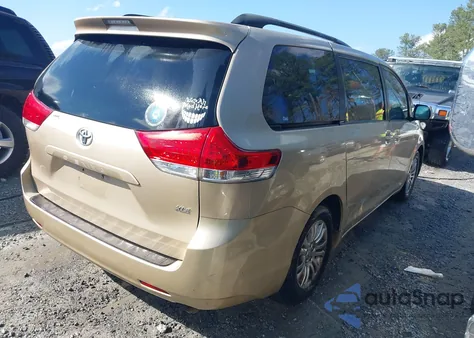 2012 Toyota Sienna Xle V6 8 Passenger из США, поврежденный, VIN 5TDYK3DCXCS234828